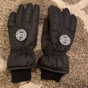 Girls snow gloves